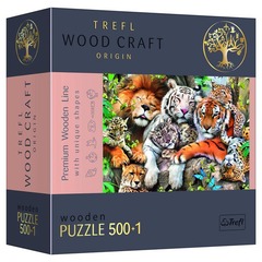 Puzzle: Woodcraft: Wild Cats in the Jungle 501 Piece